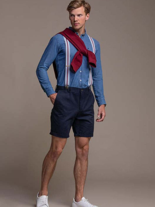 Bruno Bermuda Navy Blue