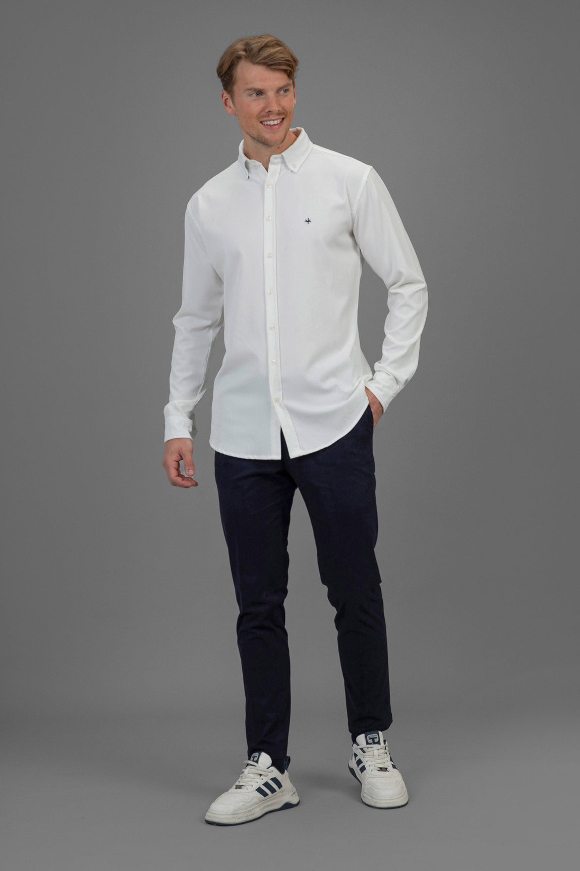 Cahors - White Slim Fit Shirt