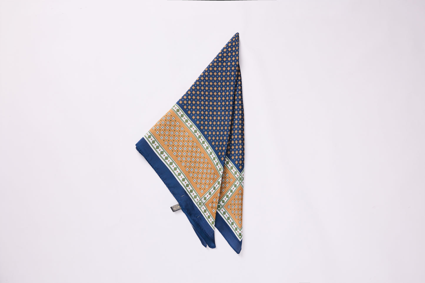 Cheverny Shawl - Blauw met Oranje