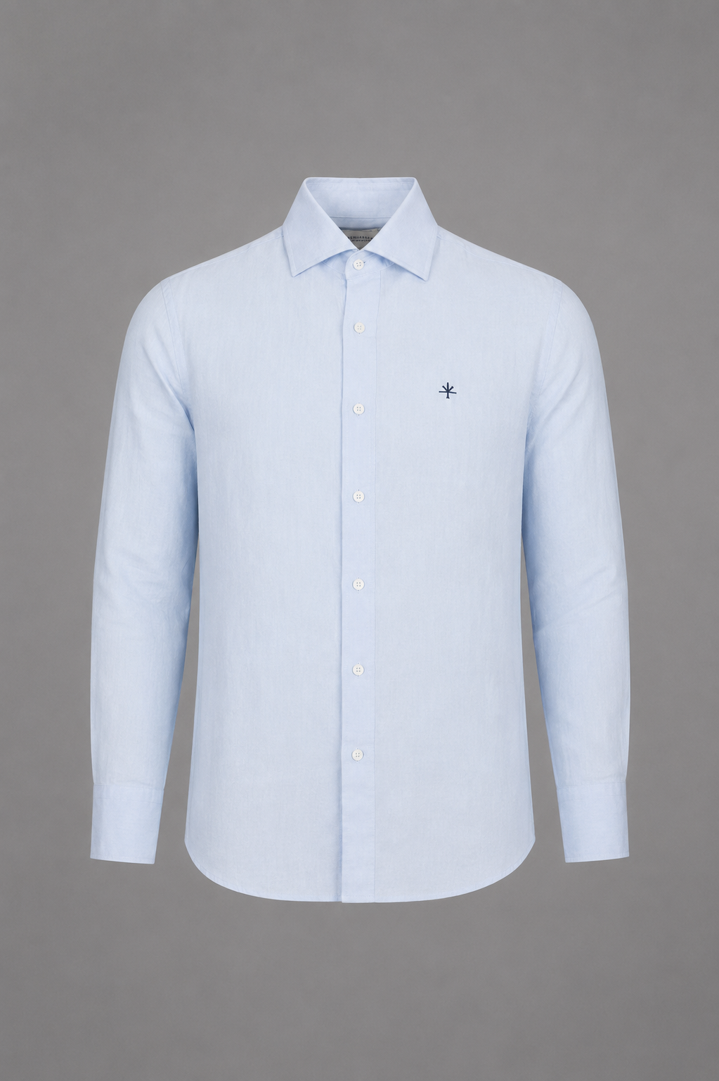 Toulon Linnen Shirt - Licht Blauw