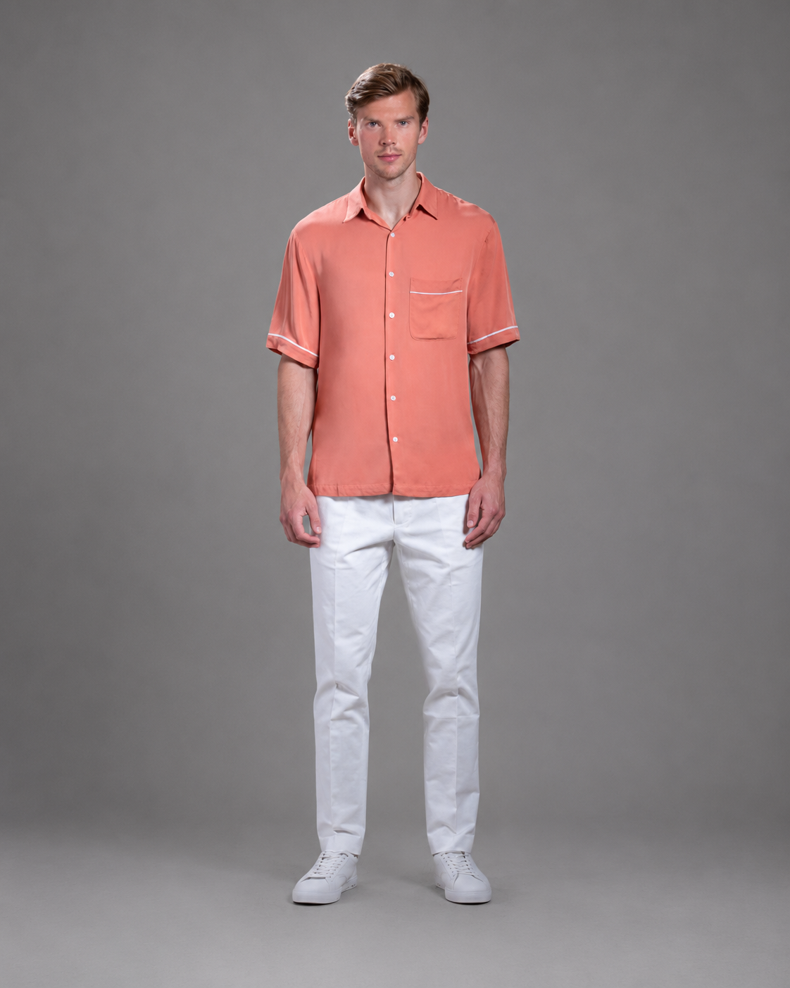 Monaco - Short-sleeved Bowling Shirt