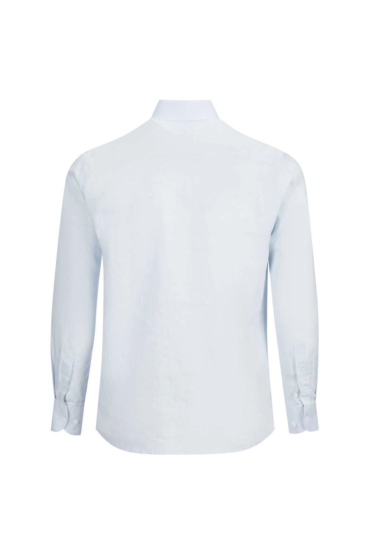 Toulon Linnen Shirt - Licht Blauw