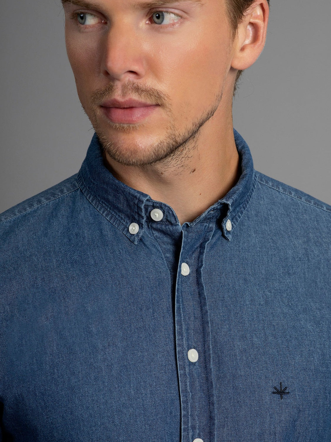Marseille Slim Fit Denim Shirt