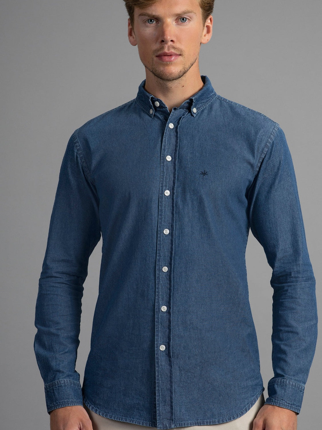 Marseille Slim Fit Denim Shirt