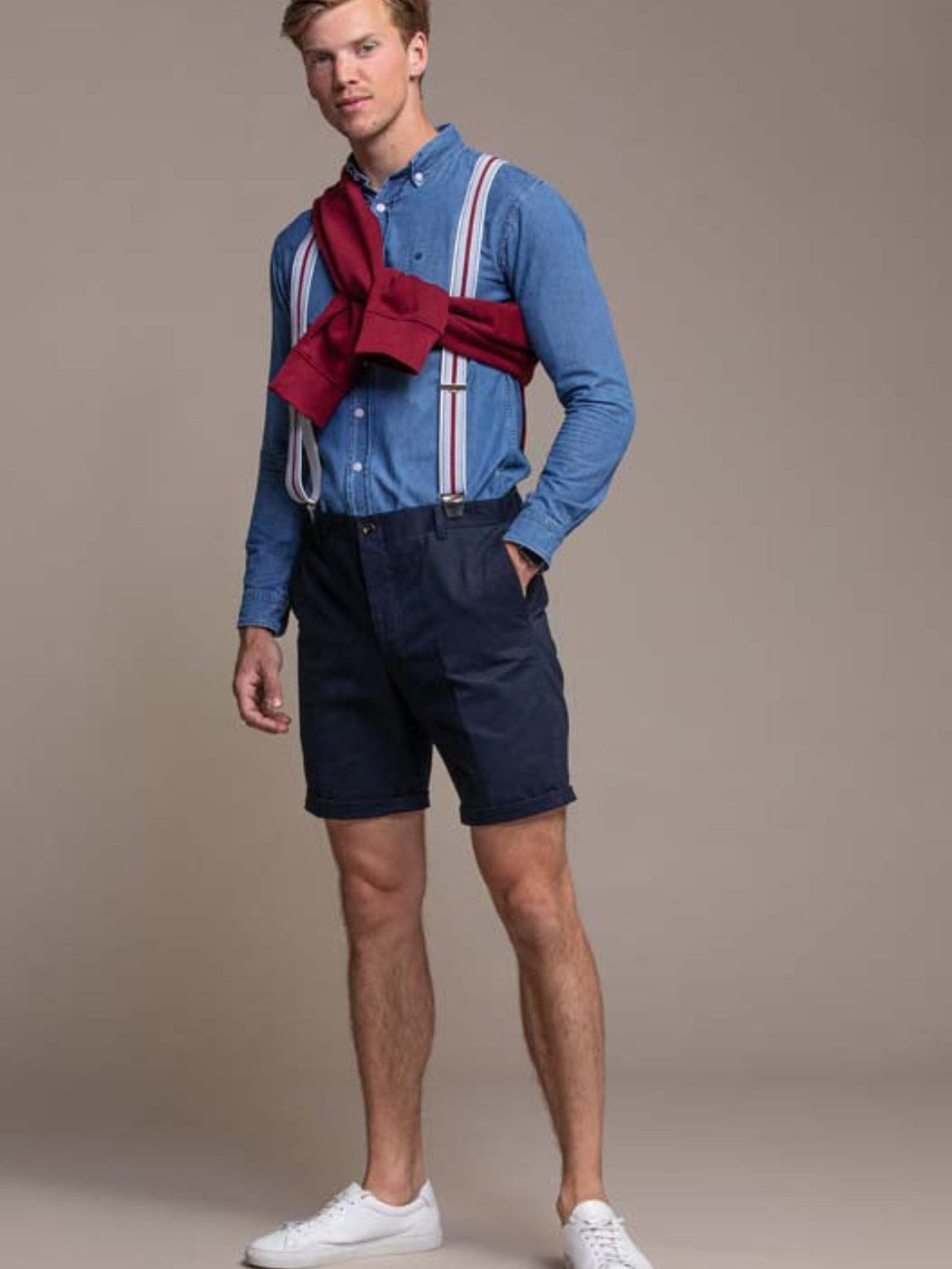 Bruno Bermuda Navy Blue