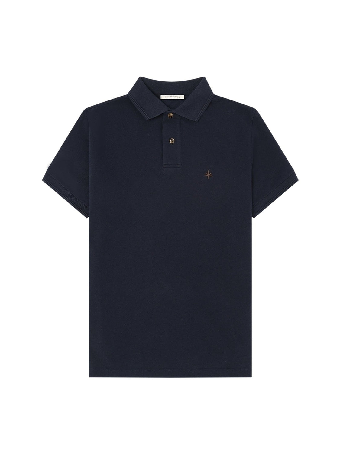 Hugo Cotton Pique Polo in Navy Blue