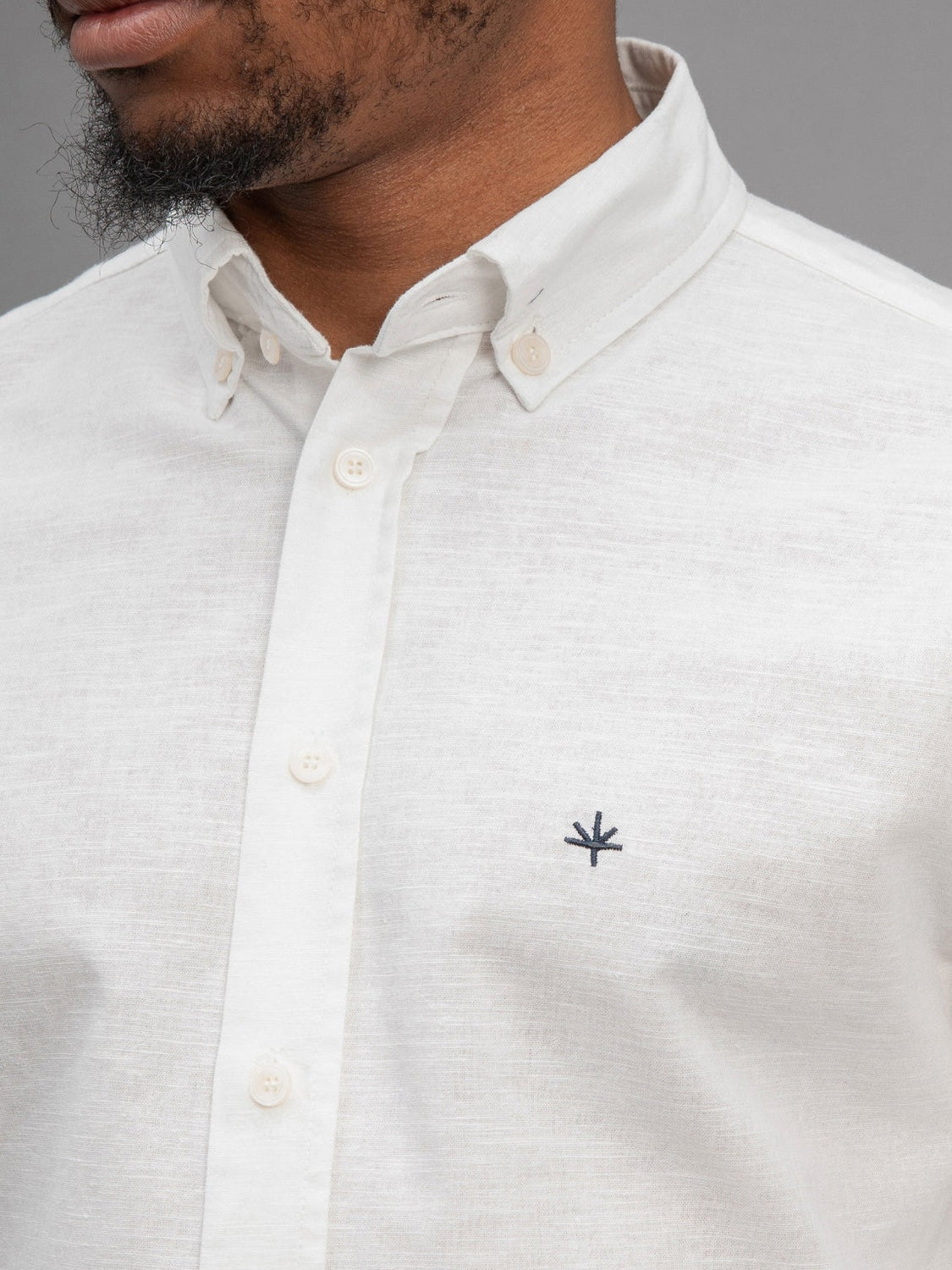 Brive - Linnen Cotton Shirt - White