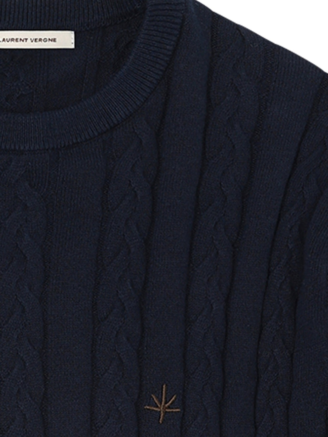 Sorbonne - Cable Sweater - Navy