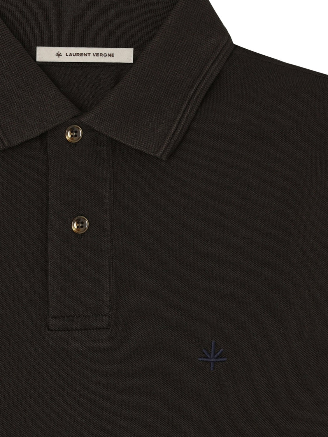 Hugo Cotton Pique Polo in Brown