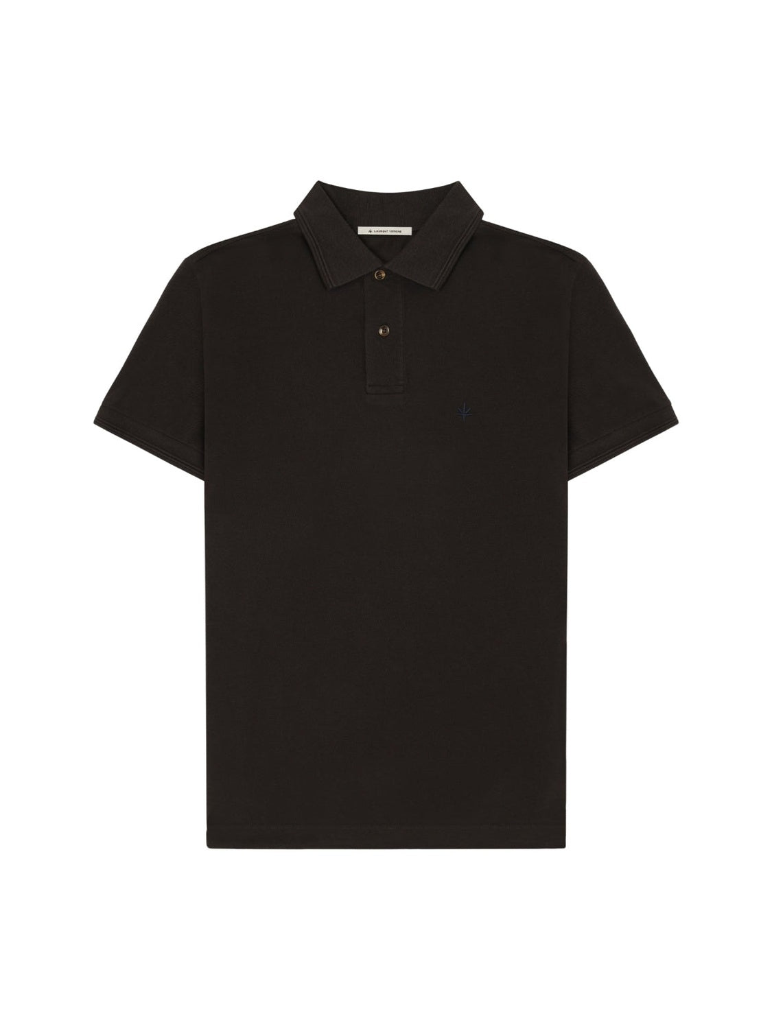 Hugo Cotton Pique Polo in Brown