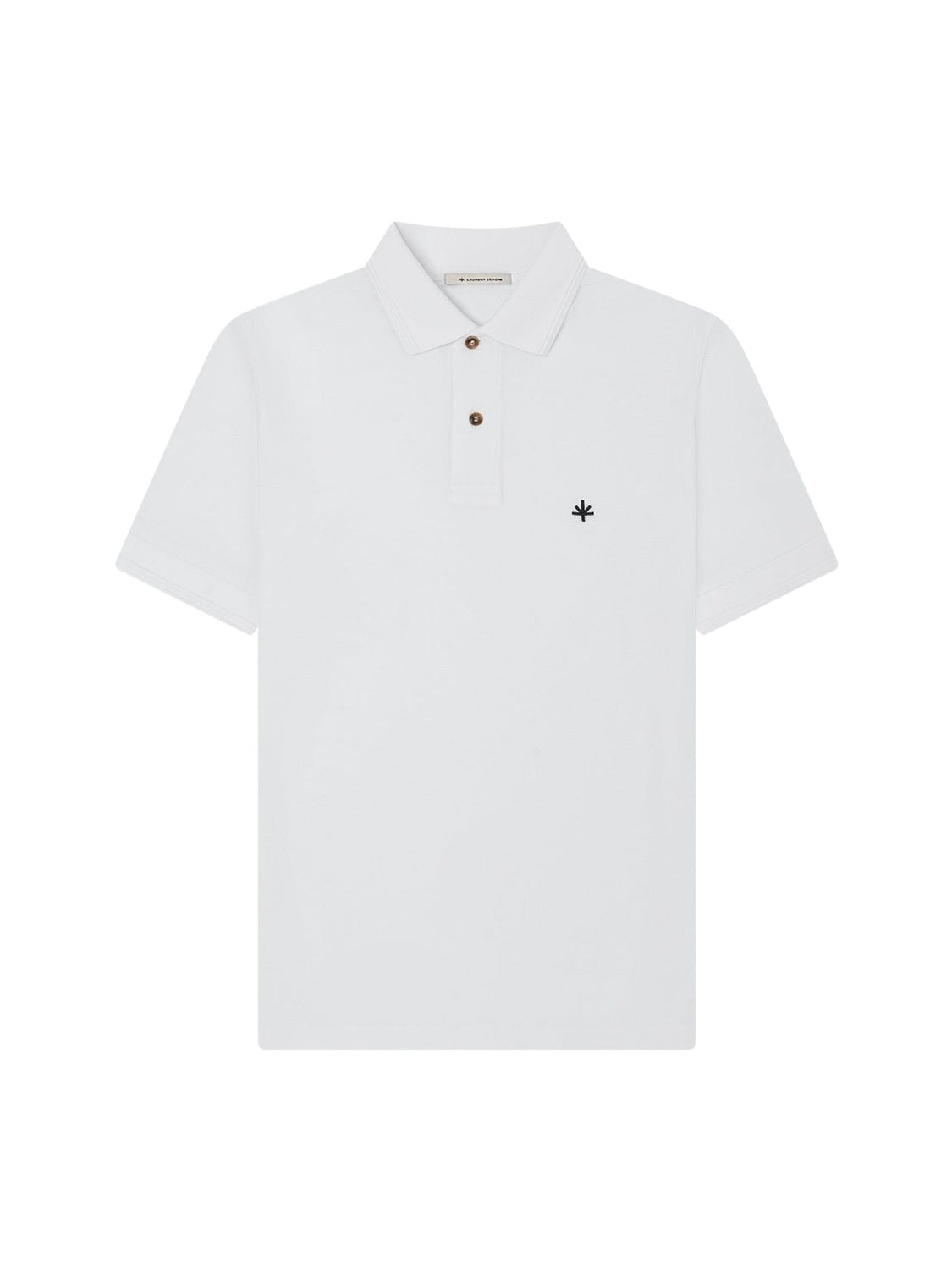 Hugo Cotton Pique Polo in White