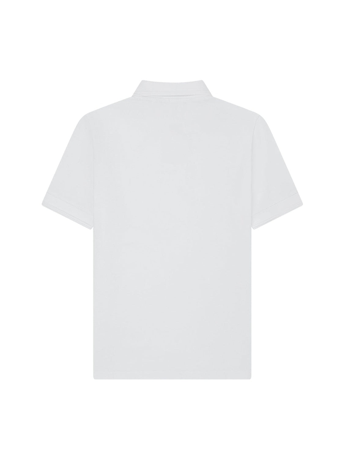 Hugo Cotton Pique Polo in White
