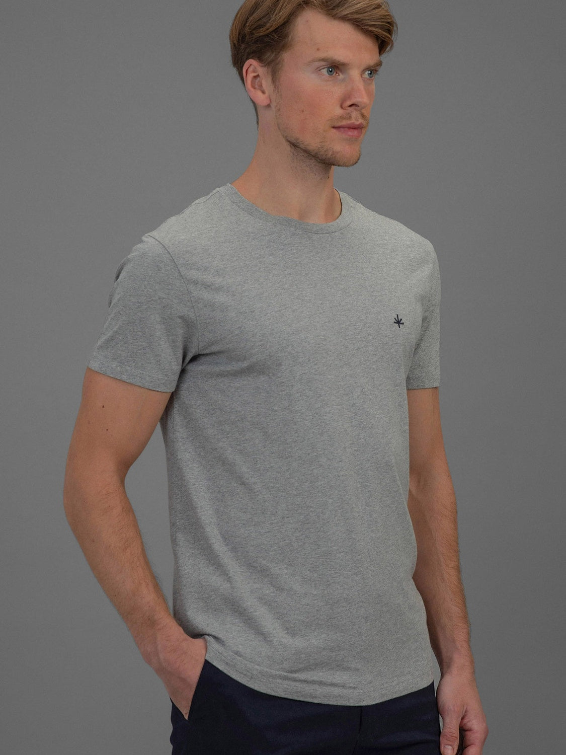 Thierry T-Shirt - Grey Melange