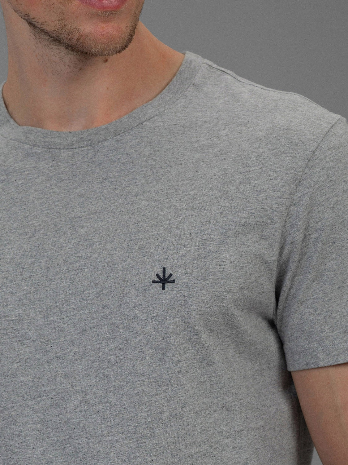 Thierry T-Shirt - Grey Melange