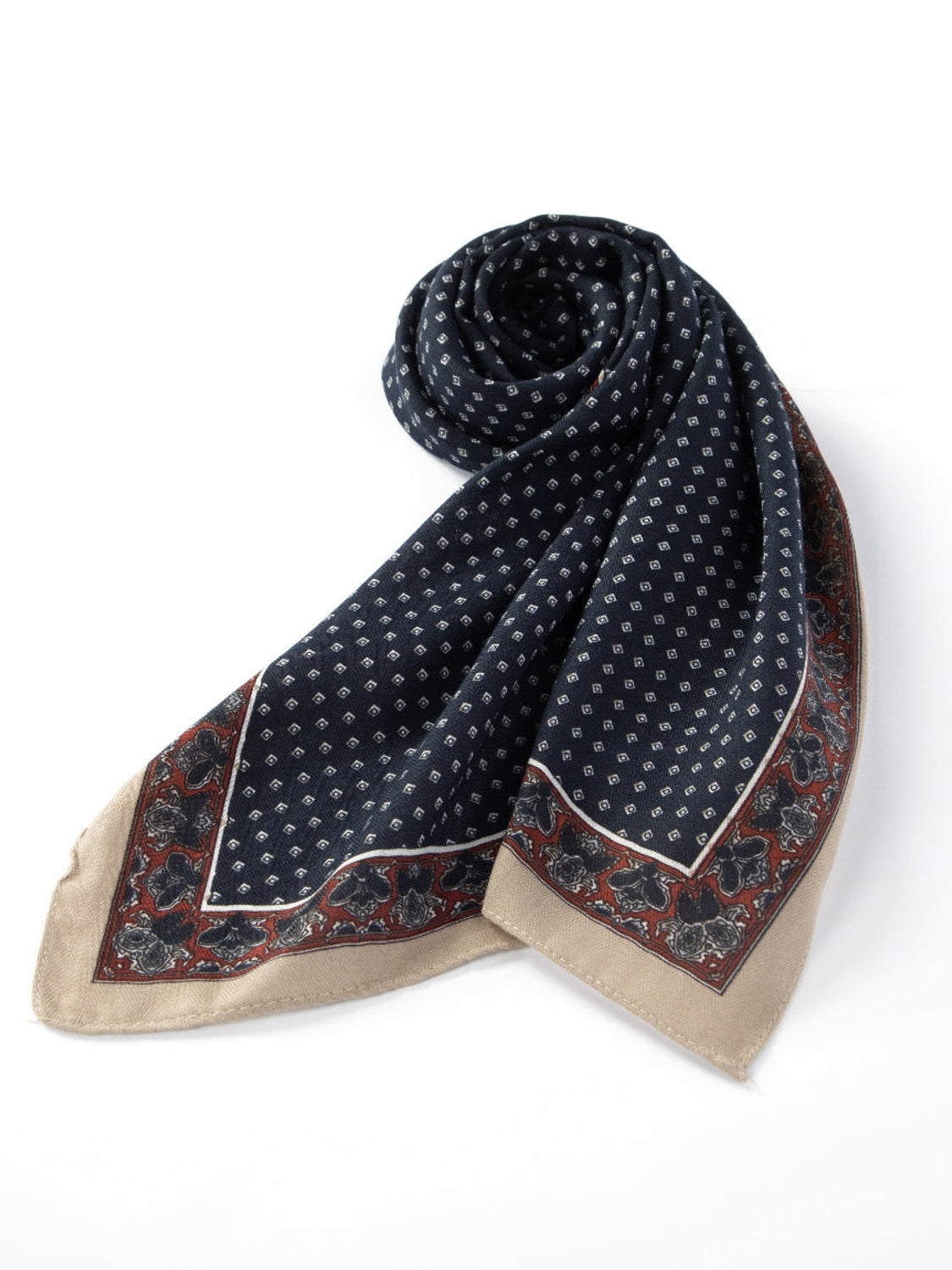 Chambord shawl - Donkerblauw